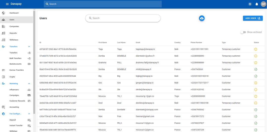 DANA PAY - Financial Platform preview